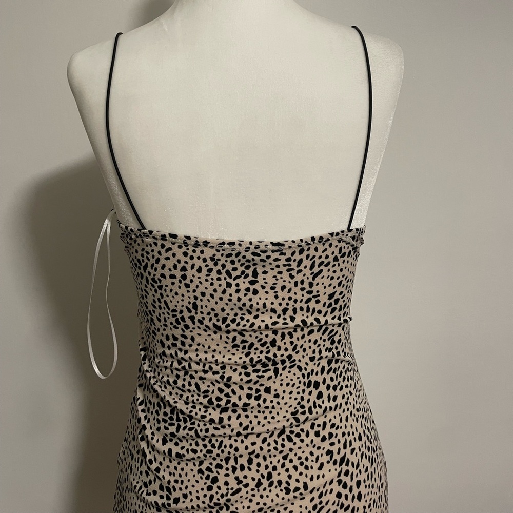 NWT split hem mini dress